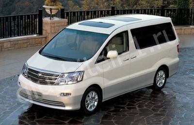 Купить глушитель, катализатор, пламегаситель Toyota Alphard 1 в Москве